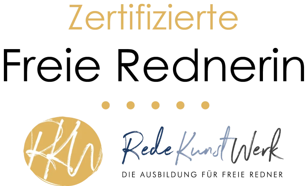 Zertifikat Freie Rednerin, RedeKunstWerk